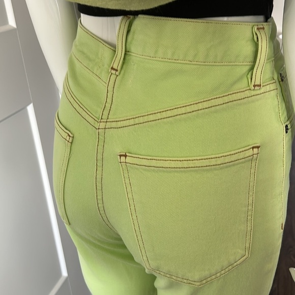 Agolde Criss Cross Denim Pants NWT - Picture 3 of 12